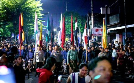 Ribuan Orang di Yogyakarta Melangkah dalam Sunyi, Mencari Damai di Tahun Dal