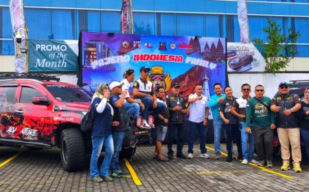 Para Pemilik Mobil Pajero Berkumpul di Yogyakarta