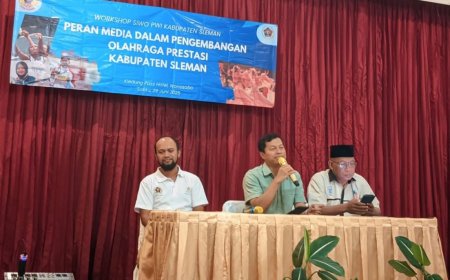 SIWO PWI Sleman Gelar Workshop Pengembangan Olahraga Prestasi