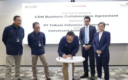 Telkom dan Conversant Resmi Berkolaborasi, Luncurkan Layanan CDN untuk Pasar Enterprise