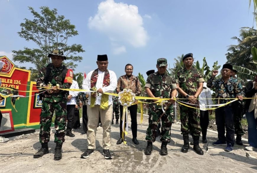 TMMD Mempercepat Pembangunan Infrastruktur Desa