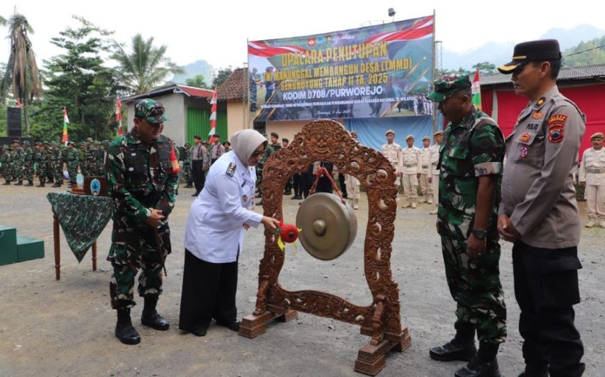 TMMD Sengkuyung Tahap II Purworejo Resmi Ditutup