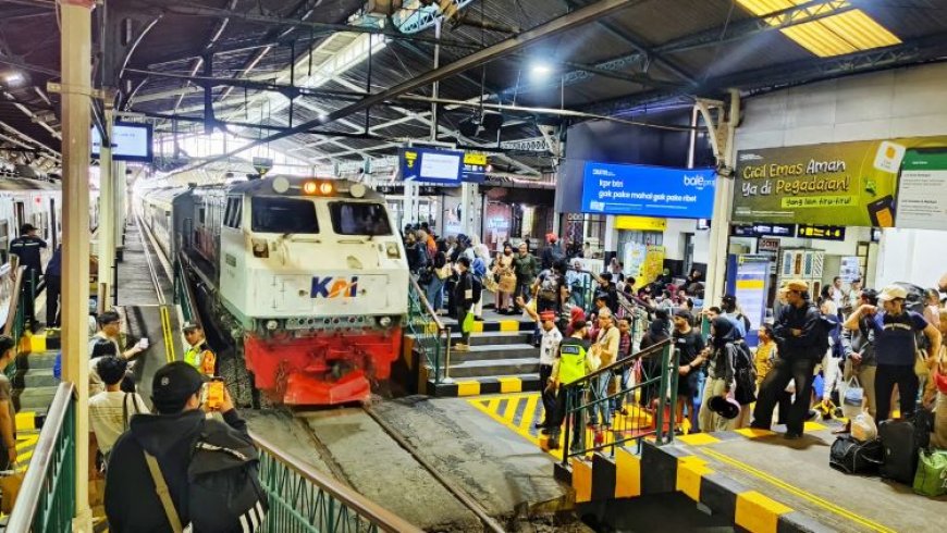 Penumpang KA di Yogyakarta Meningkat Signifikan
