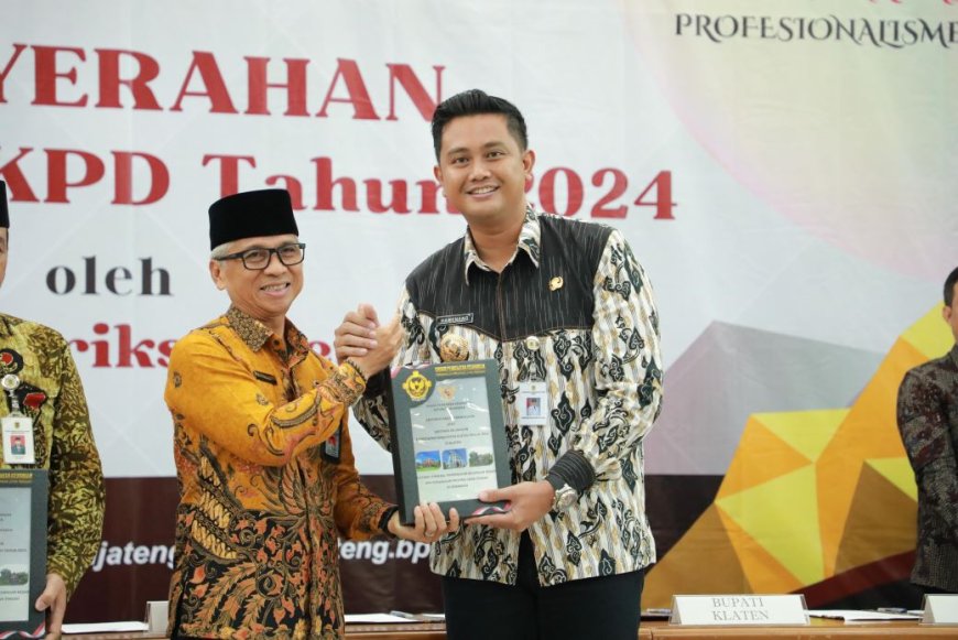 Pemkab Klaten Tujuh Kali Berturut-turut Meraih Opini WTP dari BPK RI