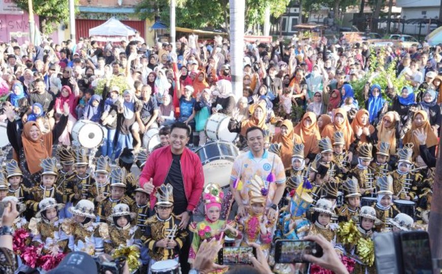 Dikembalikan ke Jalan Pemuda, CFD di Klaten Dipadati Warga