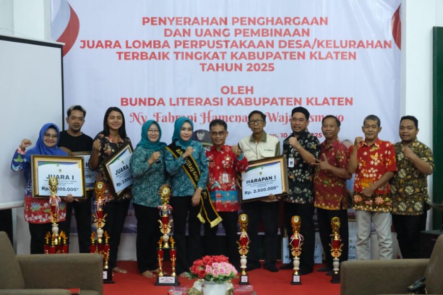 Perpustakaan Desa Kajoran Klaten Juara I Tingkat Kabupaten