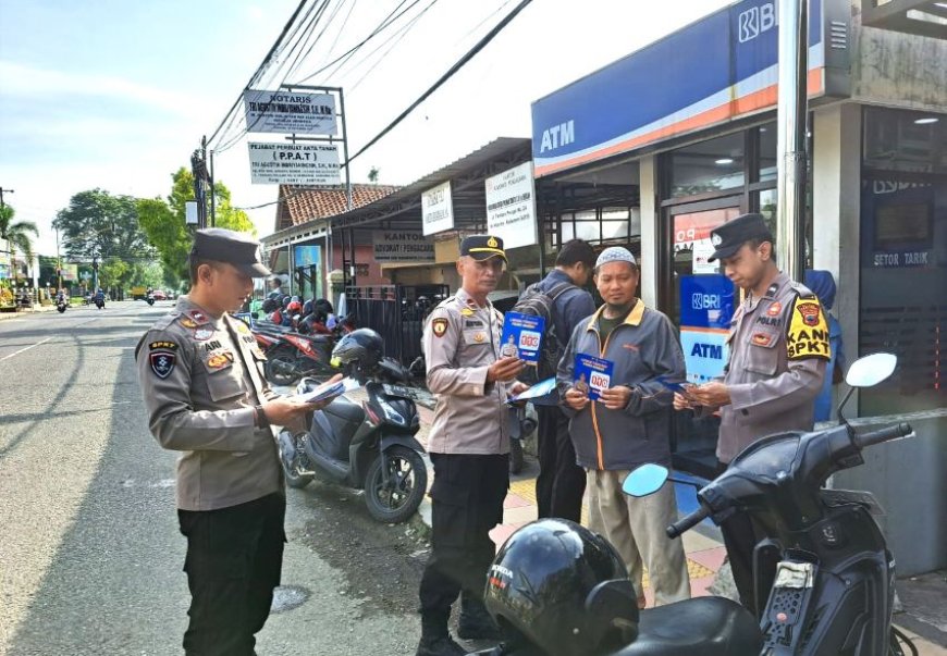 Polres Kebumen Sosialisasi Layanan Call Center 110