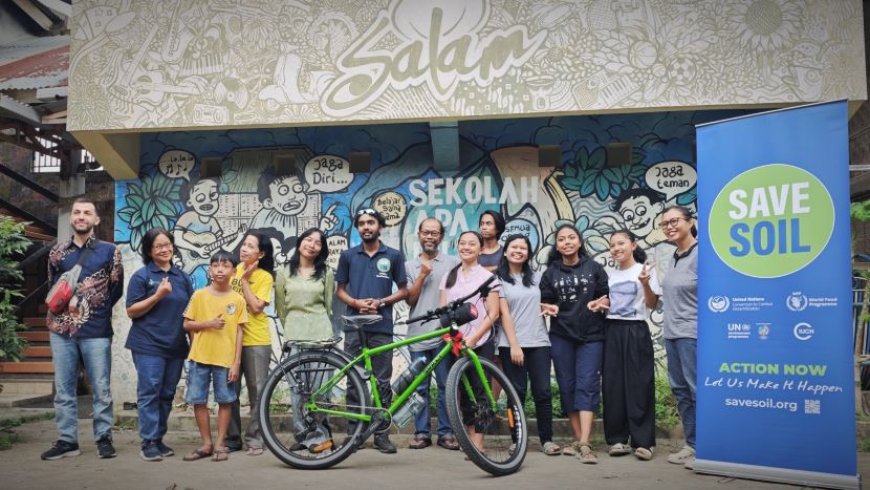 Sahil Jha Singgah di Sanggar Anak Alam, Berbagi Misi Menjaga Bumi