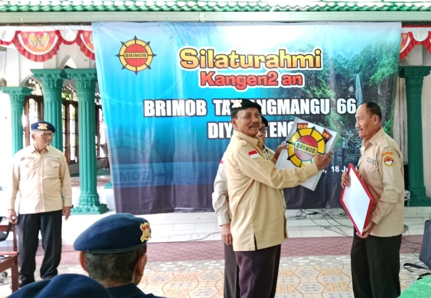 Doakan NKRI, Brimob Tawangmangu 66 Gelar Silaturahmi