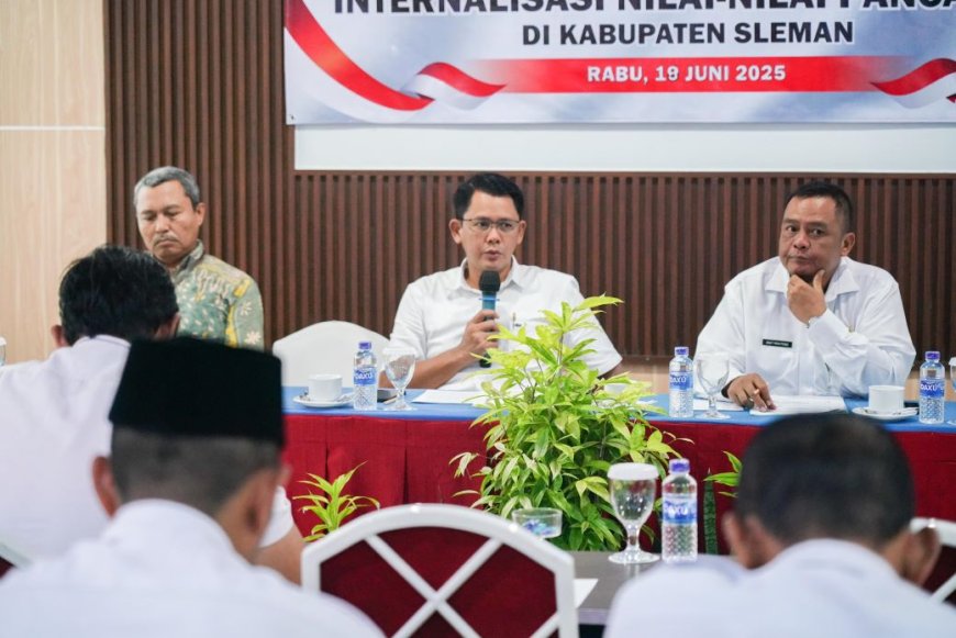 Wabup Sleman Dukung Implementasi Nilai-nilai Pancasila pada Generasi Muda