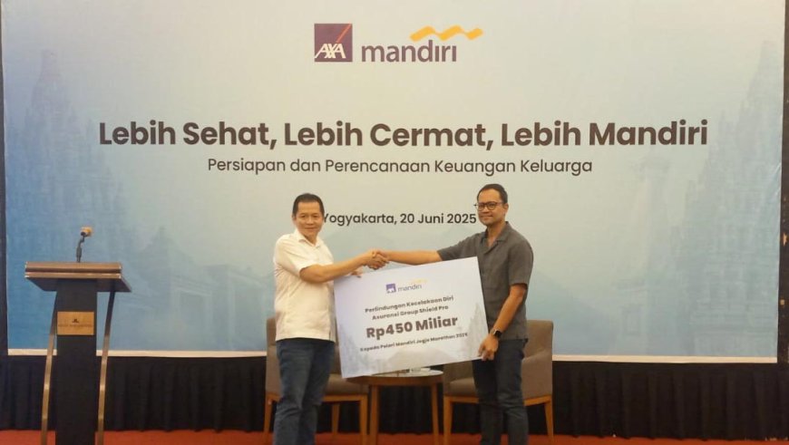 Ada Jaring Pengaman Rp 450 Miliar, AXA Mandiri “Payungi” 9.200 Pelari Mandiri Jogja Marathon 2025