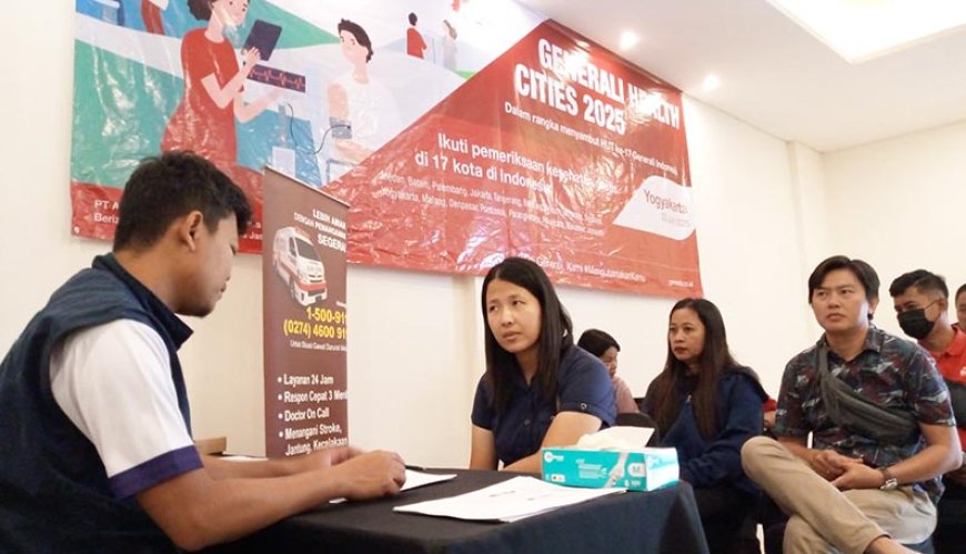Waspada! 7 dari 10 Penderita Sakit Tak Terdeteksi, Generali Gelar Cek Kesehatan Gratis di 17 Kota