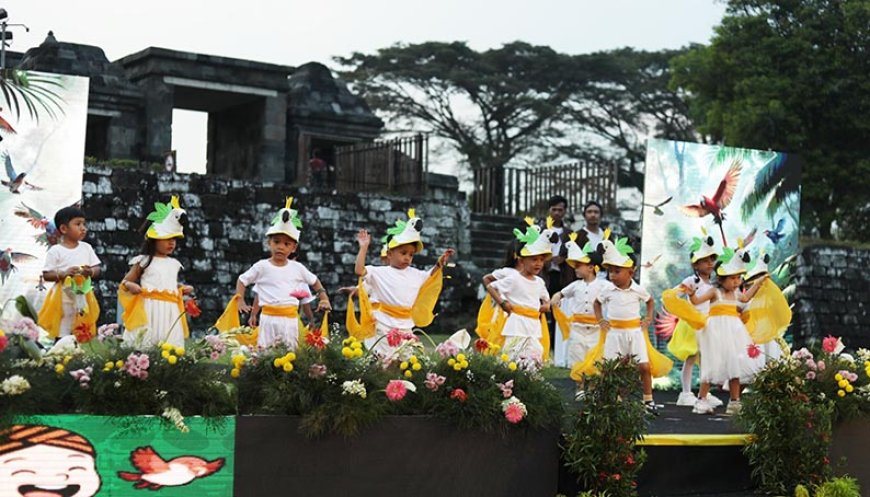 The Lilliput World Sambut Kelulusan Siswa di Keagungan Ratu Boko