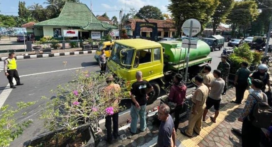 Paska Tanki Air DLH Tabrak 4 Kendaraan, Dinas Lakukan Evaluasi Menyeluruh