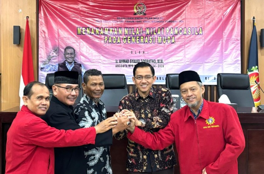Anggota DPD RI DIY Ahmad Syauqi Soeratno Sosialisasi 4 Pilar Berbangsa