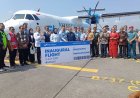 FlyJaya Terbang Perdana Rute Halim-Adisutjipto, Dukung Perluasan Akses Udara