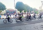 Kawasan "Car Free Day" Kebumen, Polisi Patroli Bersepeda