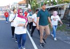 Peringati Harganas 2025, Keluarga Besar Dissos P3APPKB Menggelar Jalan Sehat