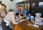 Seksi Propam Polres Kebumen Gelar Tes Urine