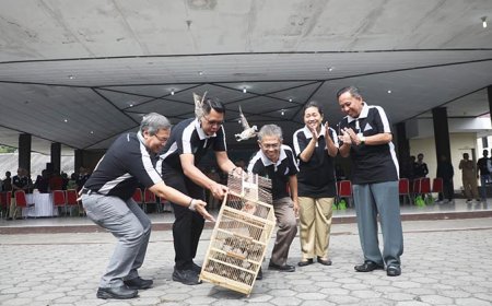 Peringatan Hari Lingkungan Hidup Sedunia, Wabup Apresiasi Pegiat Lingkungan dan Melepas Burung