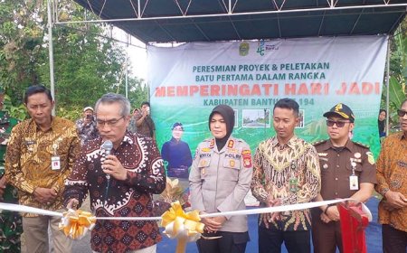 Kado Hari Jadi ke-194 Bantul: Bupati Resmikan Talud, TPS3R  dan Jembatan Baru