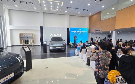 Gandeng Indomobil-Sumber Baru, AION Buka Dealer di Jogja dan Pasang Target Jadi Raja Mobil Listrik