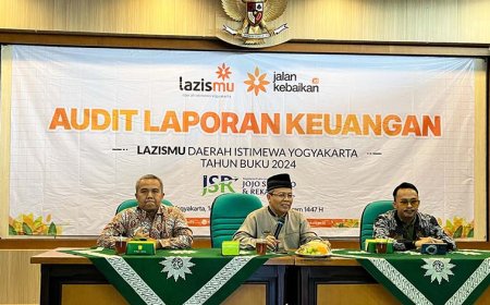 Kelola Dana Umat Rp 48 Miliar, LAZISMU DIY Buka Laporan Keuangan Lewat Audit Publik