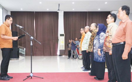 Danang Kukuhkan 100 Kader Pancasila, Enam Kelurahan Berkontribusi