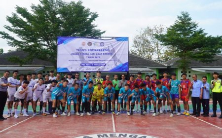 Peringati Hari Anak Nasional 2025, LPKA Yogyakarta Gelar Trofeo Futsal Bersama Dua SMA