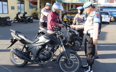 Seksi Propam Polres Kebumen Melaksanakan Penegakan Disiplin