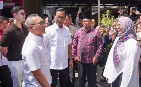 Menko Zulkifli Sebut Koperasi Desa Merah Putih Sinduadi Ideal dan Terbaik