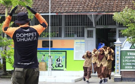 Dompet Dhuafa Yogyakarta Gelar Program Sekolah Sehat di Pundong Bantul