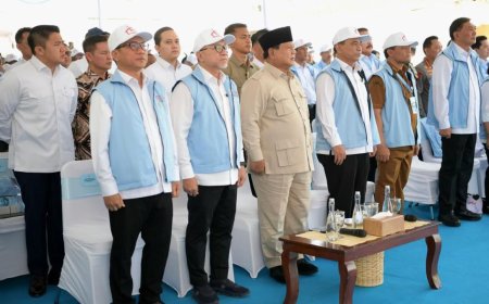 Di Desa Bentangan, Presiden Prabowo Meluncurkan 80 Ribu Koperasi Desa Merah Putih