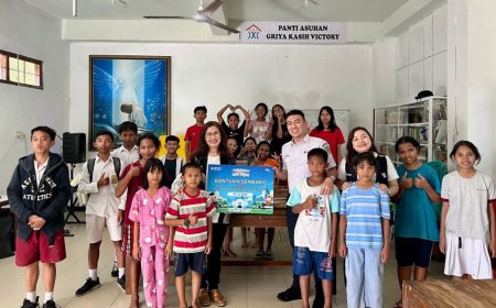 Rayakan Hari Anak Nasional, Puluhan Anak Panti Asuhan Naik KA Bandara