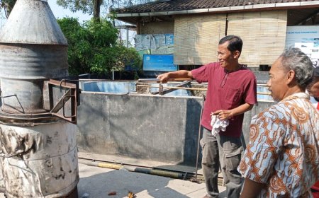 Anggota DPRD Klaten Yudi Kusnandar Kenalkan Alat Pemusnah Sampah Minim Asap
