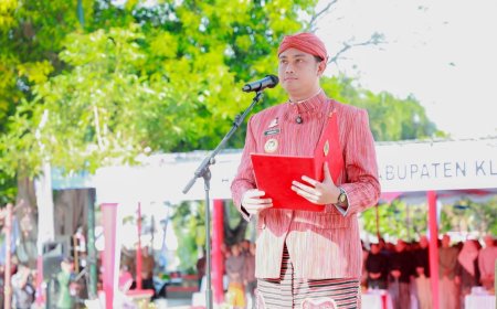 Upacara Peringatan Hari Jadi ke-221 Klaten Berlangsung Sederhana