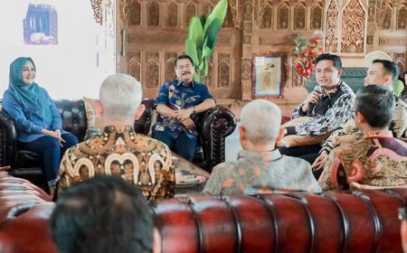Bupati Klaten Hamenang Disambut Hangat Sri Mulyani 