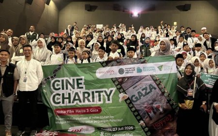 Dompet Dhuafa Yogyakarta Ajak 115 Anak Yatim Nonton Film Hayya 3