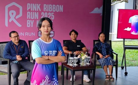Pink Ribbon Run 2025 Ajak Pelari Peduli Kanker Payudara