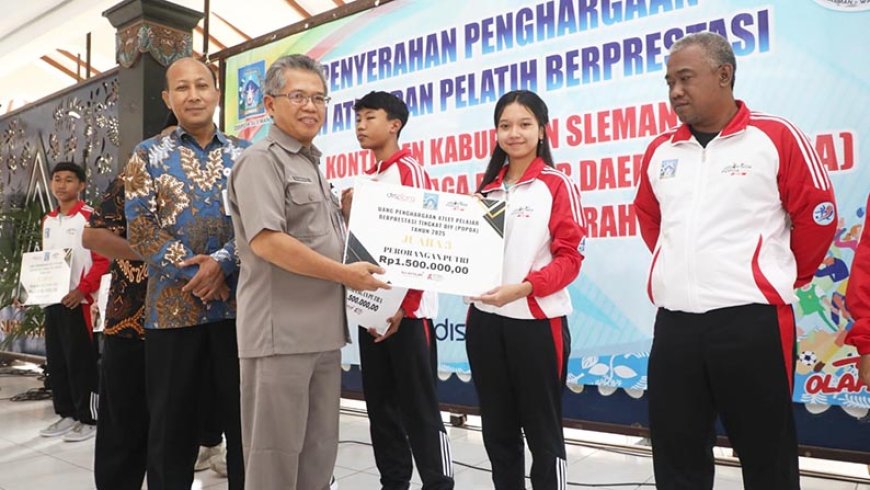 Merebut Juara II, Atlet Berprestasi Popda Tahun 2025 Mendapat Apresiasi