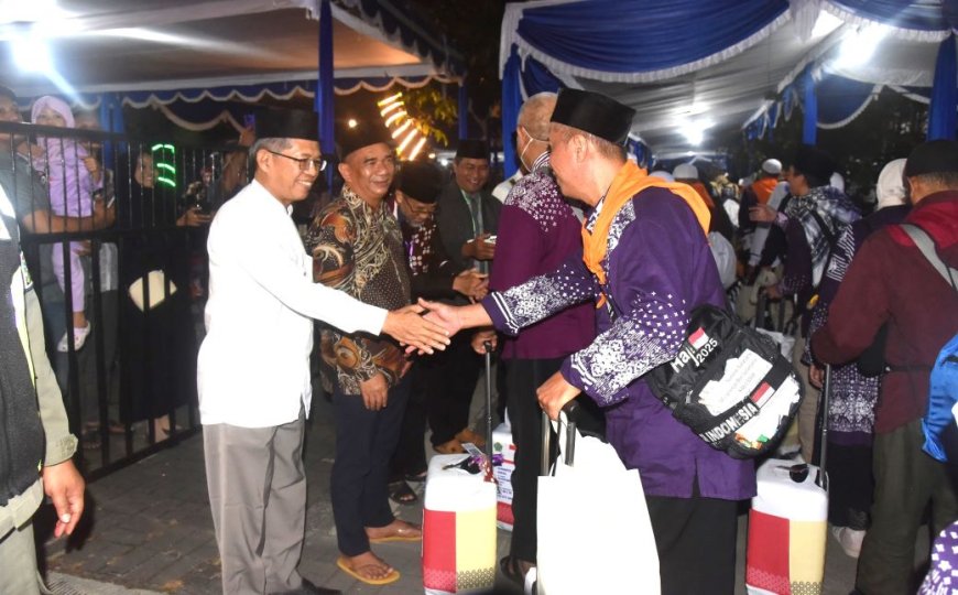 Rombongan Jamaah Haji Asal Sleman Tiba Selasa Malam
