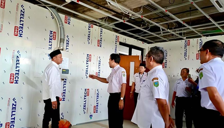 Pembangunan Fasilitas RS dr Soedirman, Wabup Detil Cek Detil hingga Soal Plafon