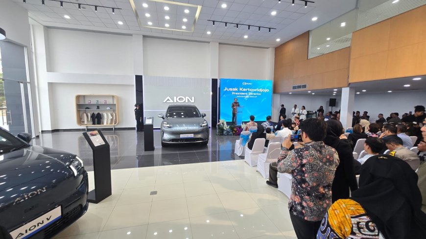 Gandeng Indomobil-Sumber Baru, AION Buka Dealer di Jogja dan Pasang Target Jadi Raja Mobil Listrik