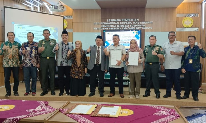 Unsoed-PT Bhakti Tidar Sembilan Satu Menjalin Kemitraan Strategis