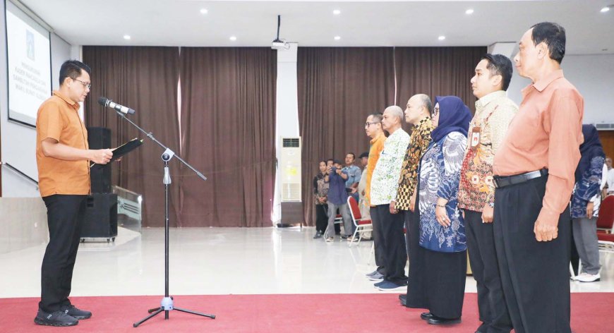 Danang Kukuhkan 100 Kader Pancasila, Enam Kelurahan Berkontribusi