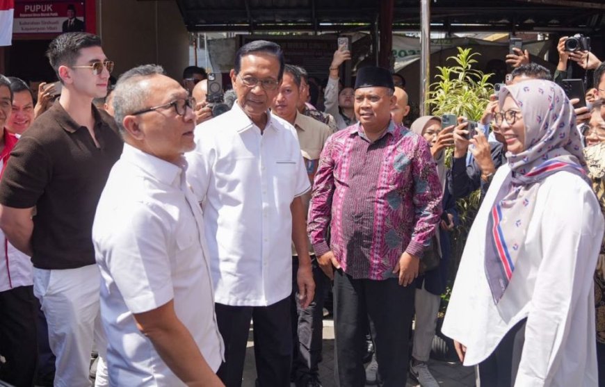 Menko Zulkifli Sebut Koperasi Desa Merah Putih Sinduadi Ideal dan Terbaik