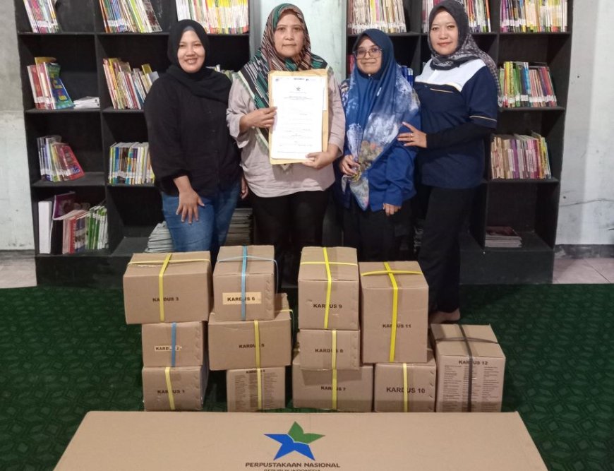 Sebanyak 39 Perpusdes di Purworejo Terima Bantuan Buku dari Perpusnas