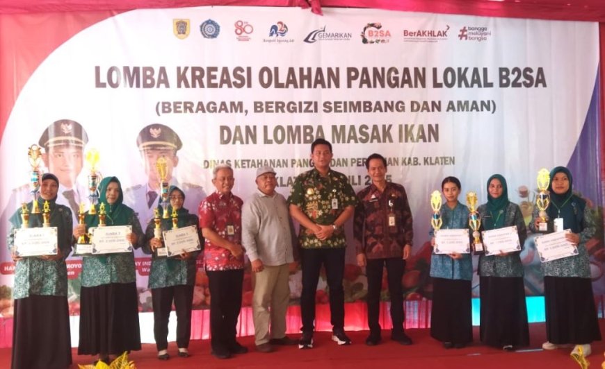 DKPP Klaten Gelar Lomba Kreasi Olahan Pangan Lokal B2SA