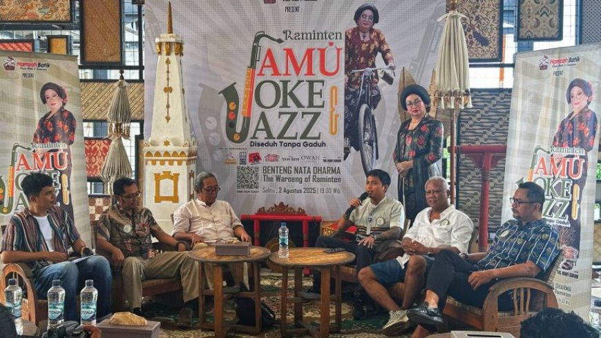 Raminten Gaungkan Warisan Hamzah Sulaeman Lewat Jamu, Joke dan Jazz