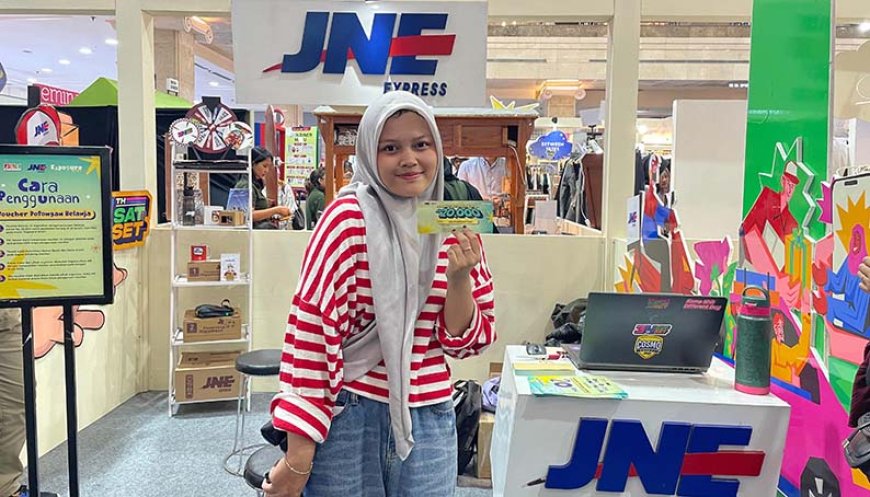 Serbu EXPOSURE 2025 di Ambarrukmo! JNE Siapkan Ribuan Voucher Belanja dan Ongkir Gratis
